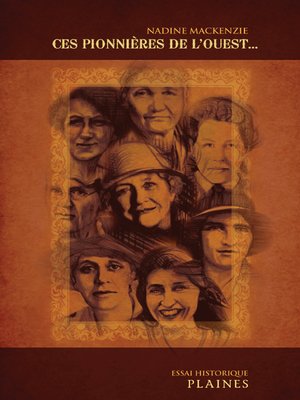 cover image of Ces pionnières de l'Ouest